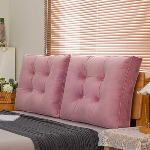 HLTQL Couchkissen Groß Riickenkissen StüTzkissen RüCken RüCkenkissen Bett Lesekissen FüR Bett Und Sofa RüCkenlehne Kissen Lesen(a10,80cm1pcs) von HLTQL
