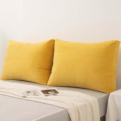HLTQL Couchkissen Groß Riickenkissen StüTzkissen RüCken RüCkenkissen Bett Lesekissen FüR Bett Und Sofa RüCkenlehne Kissen Lesen(b2,90cm1pcs) von HLTQL