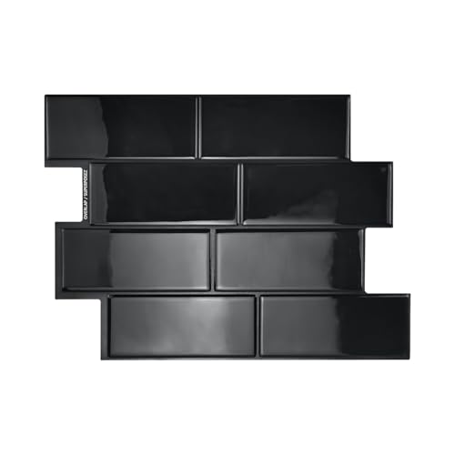 HLTQL Fliesen Selbstklebend Bad Wasserfest Klebefliesen KüChe Quadratisch Selbstklebende Fliesen KüChe Wand Peel and Stick Tiles Kitchen(#4,1 Piece) von HLTQL