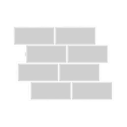 HLTQL Fliesen Selbstklebend Bad Wasserfest Klebefliesen KüChe Quadratisch Selbstklebende Fliesen KüChe Wand Peel and Stick Tiles Kitchen(#5,1 Piece) von HLTQL