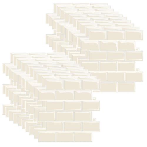 HLTQL Fliesen Selbstklebend Bad Wasserfest Klebefliesen KüChenrüCkwand Peel and Stick Tiles Bathroom Fliesenaufkleber 3D Fliesenfolie KüChe Selbstklebend(#18,20 Piece) von HLTQL
