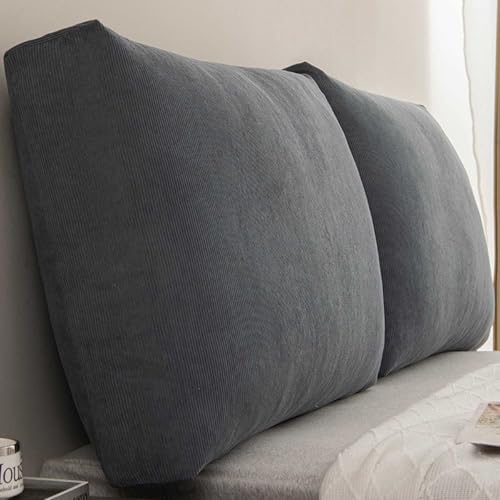 HLTQL RüCkenlehne Kissen Lesen Kissen RüIckenlehne Bett StüTzkissen RüCken Sofakissen Groß Mit Fiillung Und Bezug Lesekissen FüR Bett BuchstüTze(c5,90cm1pcs) von HLTQL
