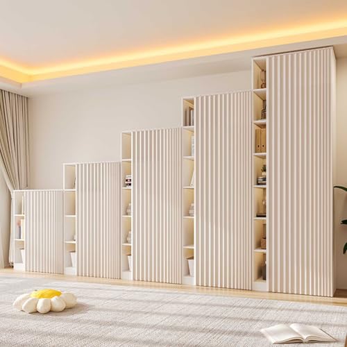 HLTQL Schrank Vorhang Mit Schiene Schrankvorhang Zum Schieben Schlafzimmer KüChenschrank Vorhang Zum Schieben Regal Vorhang Ohne Bohren(#1,W70xH90cm) von HLTQL