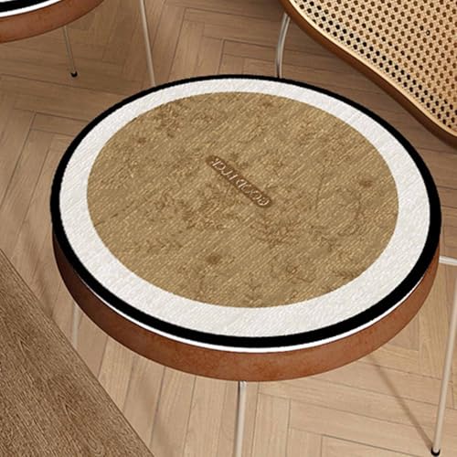 HLTQL Sitzkissen Esszimmerstuhl Halbrund/Rund/Quadrat Sitzpolster Stuhl 40x40/45x45/50x50 Seat Cushion Dining Chair Stuhlpolster(a5,45x45cm) von HLTQL