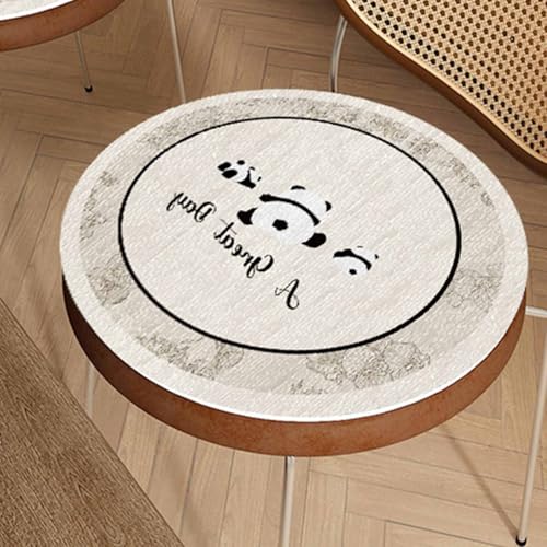 HLTQL Sitzkissen Esszimmerstuhl Halbrund/Rund/Quadrat Sitzpolster Stuhl 40x40/45x45/50x50 Seat Cushion Dining Chair Stuhlpolster(a8,45x45cm) von HLTQL