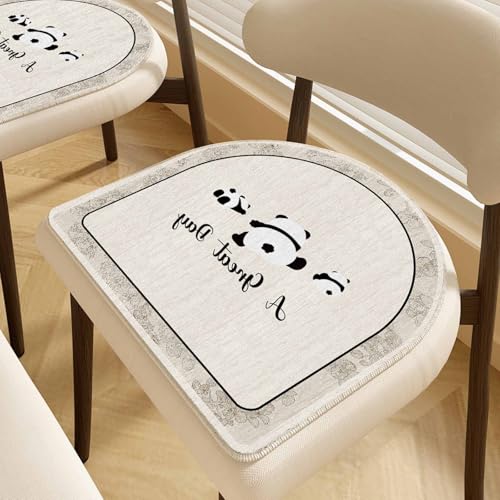 HLTQL Sitzkissen Esszimmerstuhl Halbrund/Rund/Quadrat Sitzpolster Stuhl 40x40/45x45/50x50 Seat Cushion Dining Chair Stuhlpolster(c4,40x40cm) von HLTQL