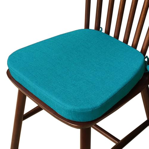 HLTQL Sitzkissen Schaumstoff Bunt、Stuhlkissen Waschbarer Abziehbarer Bezug、Sitzkissen FüR StüHle Esszimmer、Seat Cushion Office Chair(#21,43x40x35x3cm) von HLTQL