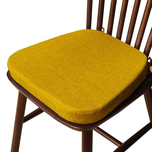 HLTQL Sitzkissen Schaumstoff Bunt、Stuhlkissen Waschbarer Abziehbarer Bezug、Sitzkissen FüR StüHle Esszimmer、Seat Cushion Office Chair(#22,43x40x35x3cm) von HLTQL