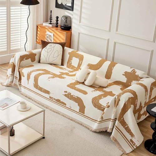 HLTQL Sofa Überwurfdecke XXL, Sofadecke rutschfest, Sofaüberwurf Decke Ecksofa L Form, Couch Überwurf Sofaüberwürfe U Form, Couchdecke Überwurf(#317,180x300cm) von HLTQL