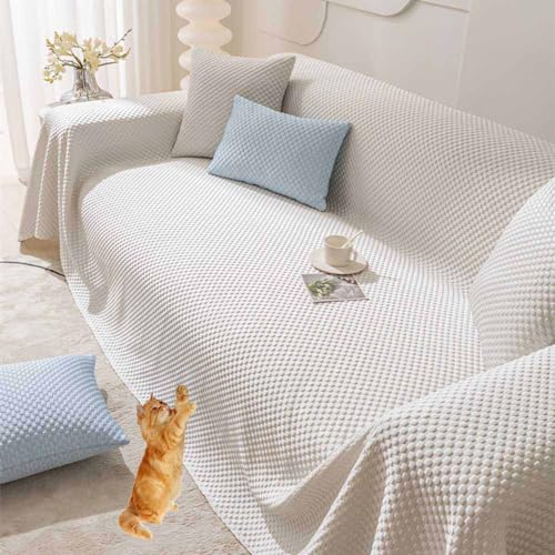 HLTQL Sofa Überwurfdecke XXL, Sofadecke rutschfest, Sofaüberwurf Decke Ecksofa L Form, Couch Überwurf Sofaüberwürfe U Form, Couchdecke Überwurf(#406,210 * 420cm) von HLTQL