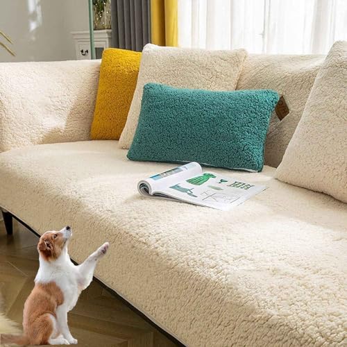 HLTQL Sofaschoner rutschfest, Sofabezug Ecksofa L Form, Sofa Überzug U-Form, Sofadecken Für Sitzfläche Sofaüberzug Sofaüberwürfe Couchschoner Hund Katze, Waschbar(#5,70x70cm) von HLTQL