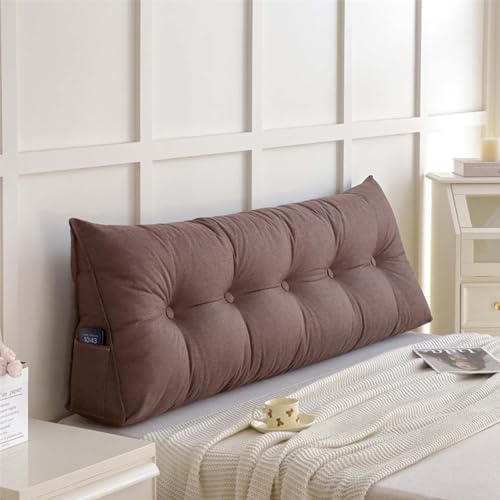 HLTQL StüTzkissen Zum Lesen Kissen RüIckenlehne Bett Lesekissen FüR Bett Und Sofa RüCkenlehne Kissen Lesen Bett RüCkenlehne Wand(a4,180cm) von HLTQL