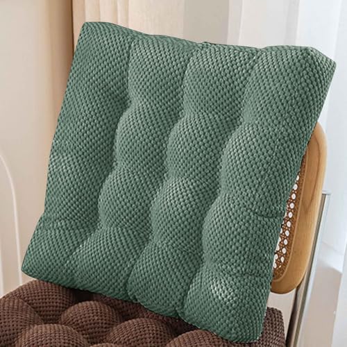 HLTQL Stuhlkissen Sitzkissen Futonmatte Tatami-Matte Langzeit-Sitzbodenstuhlmatte Büro-Esszimmerstuhlmatte Sitzauflagen Gartenmöbel Kissen für drinnen und draußen(011,40 * 40cm) von HLTQL