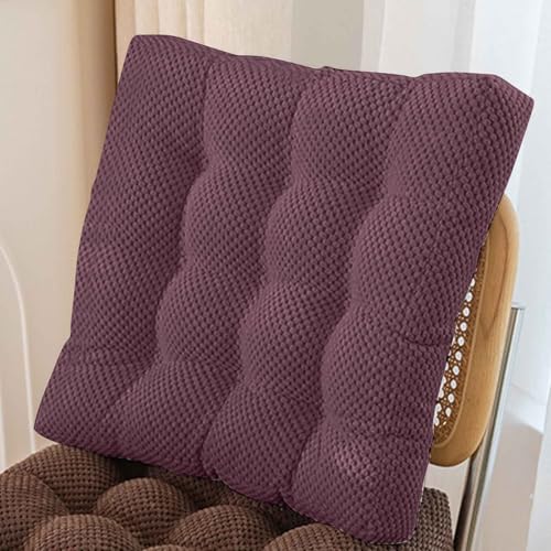 HLTQL Stuhlkissen Sitzkissen Futonmatte Tatami-Matte Langzeit-Sitzbodenstuhlmatte Büro-Esszimmerstuhlmatte Sitzauflagen Gartenmöbel Kissen für drinnen und draußen(014,40 * 40cm) von HLTQL