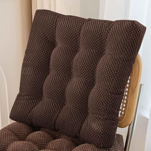 HLTQL Stuhlkissen Sitzkissen Futonmatte Tatami-Matte Langzeit-Sitzbodenstuhlmatte Büro-Esszimmerstuhlmatte Sitzauflagen Gartenmöbel Kissen für drinnen und draußen(016,40 * 40cm) von HLTQL
