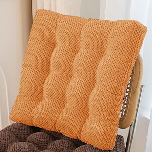 HLTQL Stuhlkissen Sitzkissen Futonmatte Tatami-Matte Langzeit-Sitzbodenstuhlmatte Büro-Esszimmerstuhlmatte Sitzauflagen Gartenmöbel Kissen für drinnen und draußen(017,40 * 40cm) von HLTQL