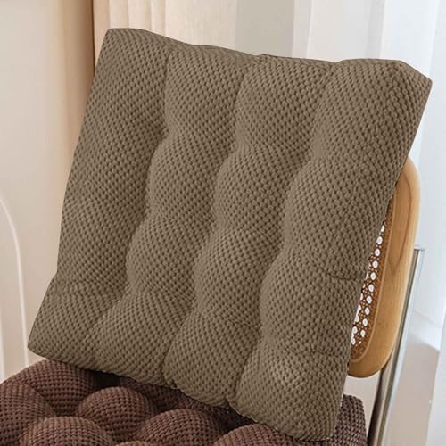 HLTQL Stuhlkissen Sitzkissen Futonmatte Tatami-Matte Langzeit-Sitzbodenstuhlmatte Büro-Esszimmerstuhlmatte Sitzauflagen Gartenmöbel Kissen für drinnen und draußen(02,40 * 40cm) von HLTQL