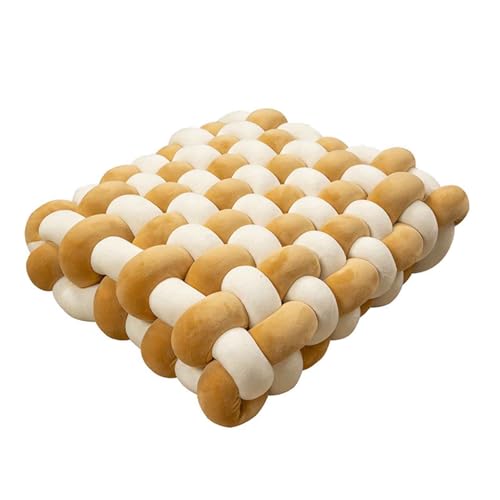 HLTQL Stuhlkissen Sitzkissen Futonmatte Tatami-Matte Langzeit-Sitzbodenstuhlmatte Büro-Esszimmerstuhlmatte Sitzauflagen Gartenmöbel Kissen für drinnen und draußen(E,30 * 50 * 12CM) von HLTQL