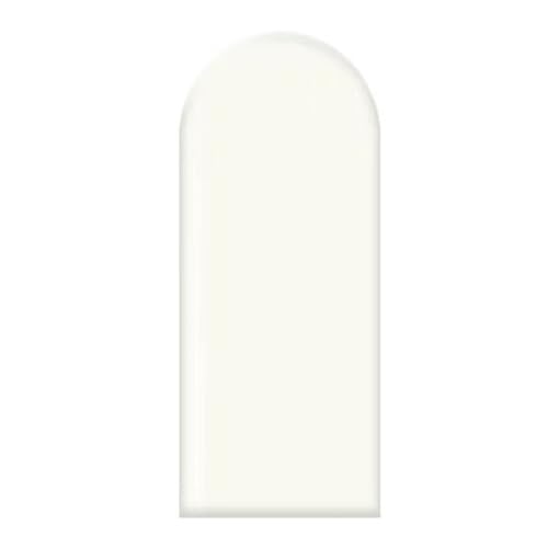 HLTQL Wandkissen Bett Ovales、Wandpolster Selbstklebend、Wandpaneele Bett Seite、Wandpaneele Polster Selbstklebend、Bett Kopfteil Polster、Wandkissen Leder (#White,20x50cm) von HLTQL