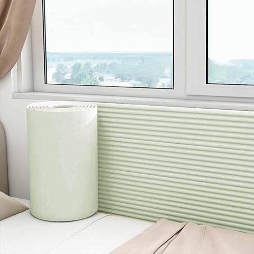 HLTQL Wandpaneele Gepolstert Kinderzimmer Wand 200cm Wandkissen Selbstklebend Kinderzimmer Wall Panels Paneele Wand Selbstklebend Wandschutz Schlafzimmer Wandschutz Bett Wandpolster(012) von HLTQL