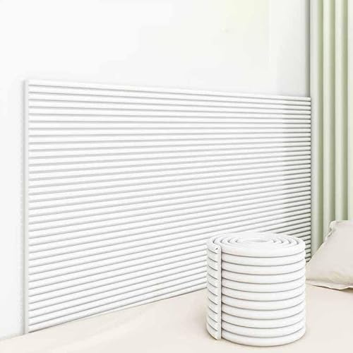 HLTQL Wandpaneele Gepolstert Kinderzimmer Wand Wandkissen Selbstklebend Kinderzimmer Wall Panels Paneele Wand Selbstklebend Wandschutz Schlafzimmer Wandschutz Bett Wandpolster(03,Length 200x20cm) von HLTQL