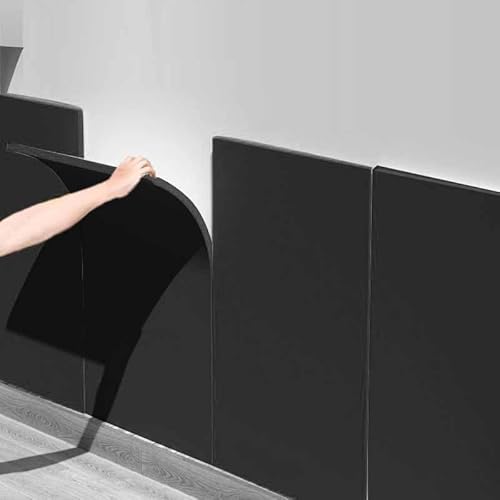 HLTQL Wandpaneele Gepolstert Kinderzimmer Wand Wandkissen Selbstklebend Kinderzimmer Wall Panels Paneele Wand Selbstklebend Wandschutz Schlafzimmer Wandschutz Bett Wandpolster(6,1m* 20cm) von HLTQL