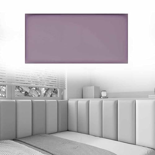 HLTQL Wandpaneele Gepolstert Lederoptik 3D Selbstklebend Kinderzimmer Bett Wandkissen Selbstklebend Polsterpaneel Wand Wall Panels Wandpolster Wandkissen(5,20 * 40cm) von HLTQL