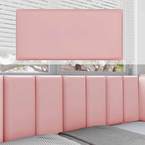 HLTQL Wandpaneele Gepolstert Lederoptik 3D Selbstklebend Kinderzimmer Bett Wandkissen Selbstklebend Polsterpaneel Wand Wall Panels Wandpolster Wandkissen(6,30 * 60cm) von HLTQL