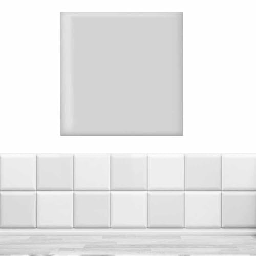 HLTQL Wandpaneele Gepolstert Wandkissen Selbstklebend 3D Selbstklebend Wandaufkleber Paneele Wand,Wandkissen Bett Selbstklebend Leder Polsterpaneel Wandkissen Abnehmbar Schutzplatte(2) von HLTQL