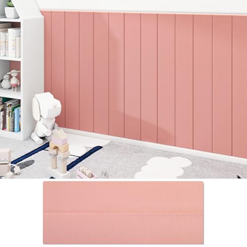 HLTQL Wandpaneele Polster Selbstklebend Wandkissen Selbstklebend Wandpaneele Gepolstert Lederoptik Polsterpaneel Wand Polsterwand FüR Bett(flannel2,8pcs) von HLTQL