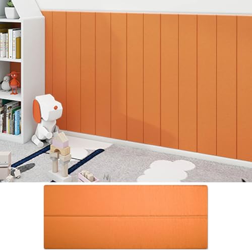 HLTQL Wandpaneele Polster Selbstklebend Wandkissen Selbstklebend Wandpaneele Gepolstert Lederoptik Polsterpaneel Wand Polsterwand FüR Bett(leather7,2pcs) von HLTQL