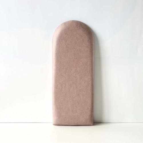 HLTQL Wandpaneele Selbstklebend Kopfteil Bett Wandpaneele Gepolstert Selbstklebend Wandkissen Selbstklebend Wandpolster Bett Polsterwand(#pink,20x50cm) von HLTQL