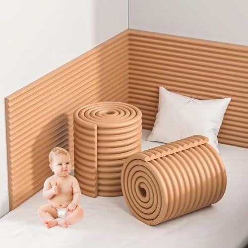 HLTQL Wandpolster Selbstklebend Kinder Wandkissen Selbstklebend 2m Bett Wandpolster Rolle Wandpaneele Kopfteil Bett Wandpolsterung(#5,2m) von HLTQL
