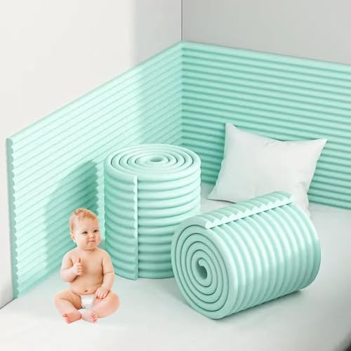 HLTQL Wandpolster Selbstklebend Kinder Wandkissen Selbstklebend 2m Bett Wandpolster Rolle Wandpaneele Kopfteil Bett Wandpolsterung(#6,8m) von HLTQL