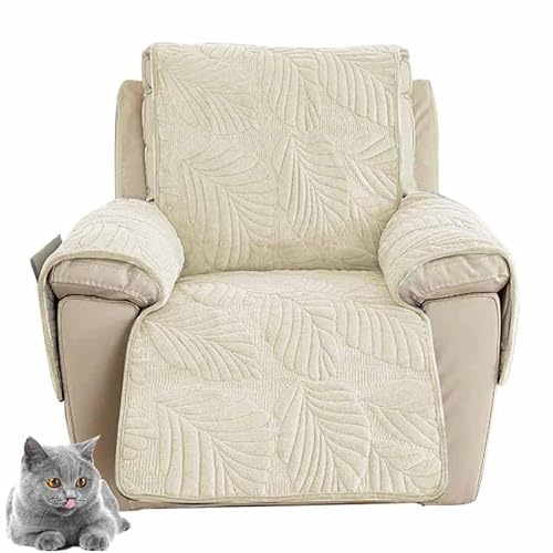 HLTQL sesselbezug sesselschoner für relaxsessel Sessel überzug armlehnenschoner sesselüberwurf fernsehsessel bezug Sessel schoner Verdickter Anti-Rutsch-Plüsch sesselüberzug(*14) von HLTQL