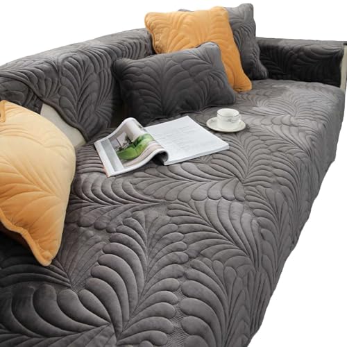 Sofabezug Ecksofa Stretch Ohne Armlehne U Form 2 Sitzer 3 Sitzer Sofaschoner rutschfest Sitzfläche I Form Ecksofa Wasserdicht Katze Für Hunde Sofa Überzug(6,Pillowcase30x50) von HLTQL