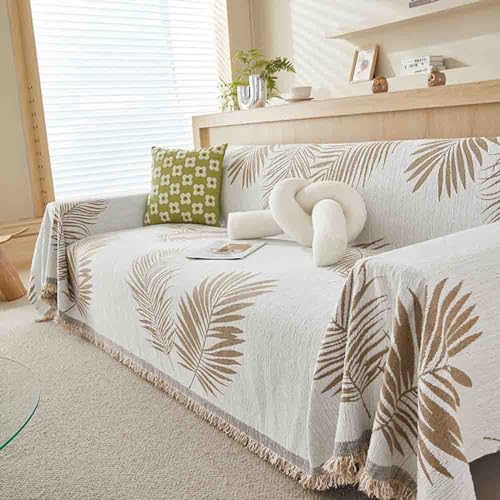 Sofaüberwurf Decke XXL, Sofa Schutzdecke rutschfest Ecksofa L Form Katze Hund, Sofa Überwurfdecke Sofadecke Couch Decken Überwurf(#313,180x130cm) von HLTQL
