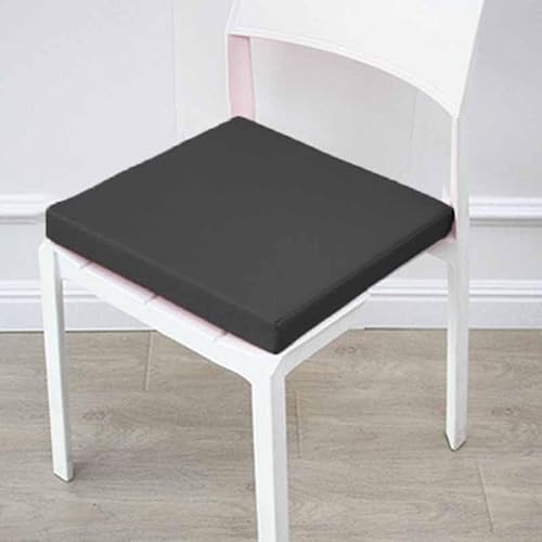 Stuhlkissen Quadratisches Barhocker Kissen, Anpassbare Kissen aus Leder,Anti-Rutsch Atmungsaktiv Kleinen Stuhl Sitzpolster, Stuhl-Sitzkissen Hocker Sitzkissen Sitzmatte(2,40x40cmx5cm) von HLTQL