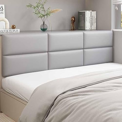 Wandpaneele Gepolstert Wandkissen Selbstklebend 3d Selbstklebend Wandaufkleber Paneele Wand,Wandkissen Bett Selbstklebend Leder Polsterpaneel Wandkissen Abnehmbar Schutzplatte(1,Width120*Height40) von HLTQL