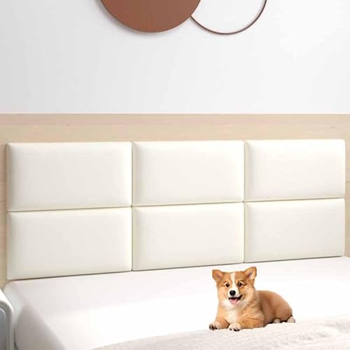 Wandpaneele Gepolstert Wandkissen Selbstklebend 3d Selbstklebend Wandaufkleber Paneele Wand,Wandkissen Bett Selbstklebend Leder Polsterpaneel Wandkissen Abnehmbar Schutzplatte(2,Width180*Height40) von HLTQL
