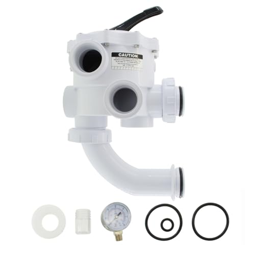 HLUCHY 261152 5.1 cm Gewinde Multiport Ventil Ersatz für FNS, FNS Plus, Nautilus Plus Pool und Spa D.E. Filter HLUCHY 261152 5.1 cm Gewinde Multiport Ventil Ersatz für FNS, FNS Plus, Nautilus Plus Pool und Spa D.E. Filter von HLUCHY