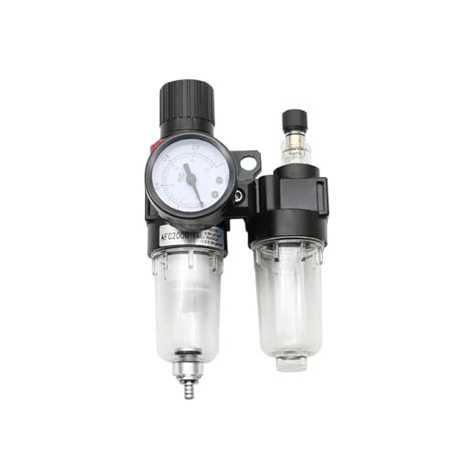 AFC2000 G1/4 Luftkompressor Öl-Wasser-Abscheider Luftfilter Druckminderer Regler AFR2000+AL2000(AFC2000) von HLVDLSNI