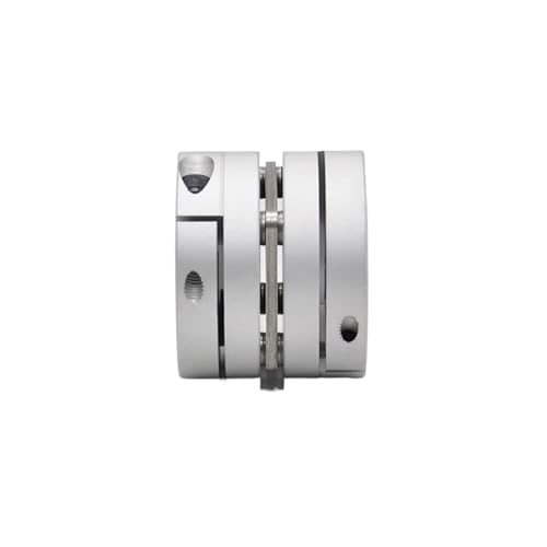 Aluminiumlegierung D19L26 Doppelmembrankupplung Elastischer Stecker D19mm L26mm Kugelumlaufspindel Schritt Servomotor Encoder Computer(4x6.35mm) von HLVDLSNI