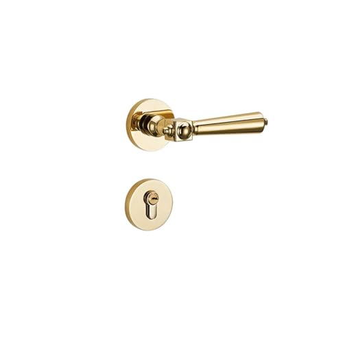 Innen zink-legierung holz tür licht luxus split lock schlafzimmer stille magnetische türschloss(Goldenupgrade7255magneticlockbody) von HLVDLSNI