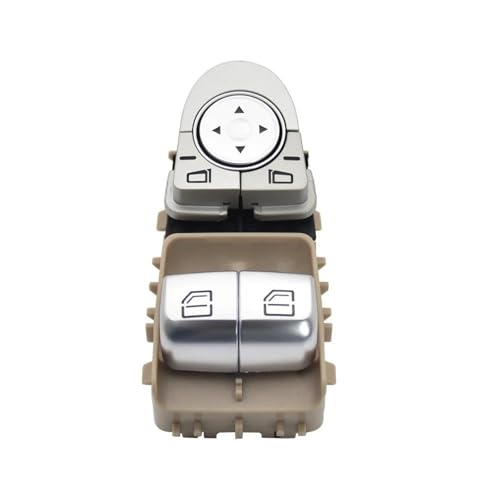 Fensterheberschalter 2059050302 A2059050302 Für Für C205 Für Vito Für Viano W447 2014 2015 2016-2021 HLWXMDZ(Beige A) von HLWXMDZ