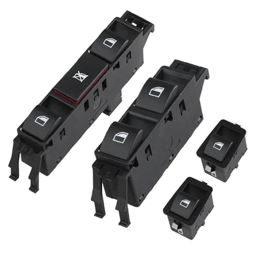 Für E46 3er Limousine Touring 320d 320i 1999-2005 Fensterheberschalter 61316902179 61316902174 61316902184 HLWXMDZ(Set B (4pcs)) von HLWXMDZ