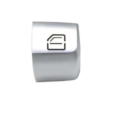 Für Für C E GLC S-Klasse W205 W253 W213 W293 W222, Abdeckungskappe Für Den Schalterknopf Des Fensterhebers Im Auto HLWXMDZ(Silver 2) von HLWXMDZ