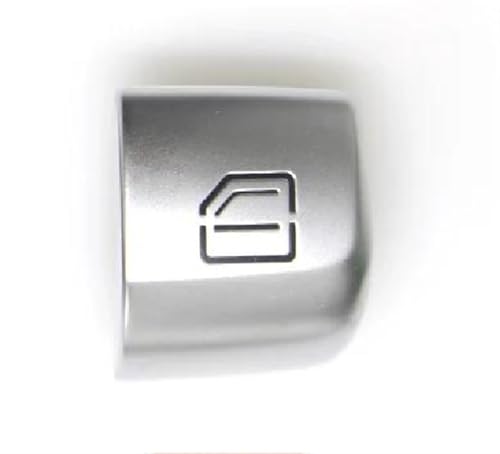 Für Für C-Klasse W205 GLC W253 Auto-Hauptfensterschalter-Tastenkappen Türfenster Glashebe-Steuerschalter HLWXMDZ(Silver 2) von HLWXMDZ