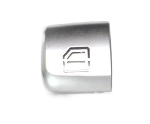Für Für C-Klasse W205 GLC W253 Auto-Hauptfensterschalter-Tastenkappen Türfenster Glashebe-Steuerschalter HLWXMDZ(Silver 3) von HLWXMDZ