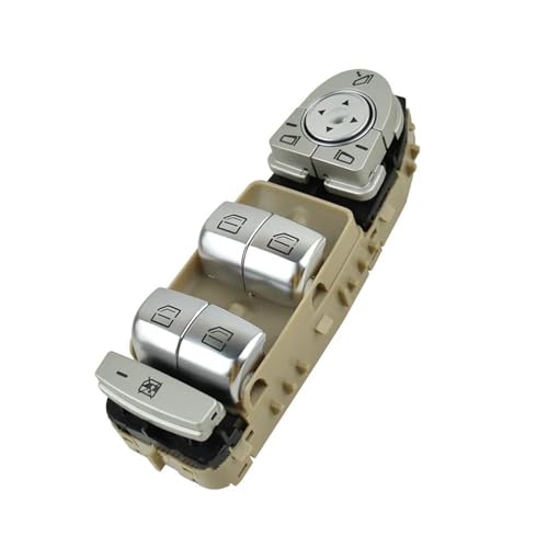 Für Für C300 C400 C63 GLC300 C350E C-Klasse W205 W253 W222 Hauptschalter Für Elektrische Fensterheber 2229056800 HLWXMDZ(Beige) von HLWXMDZ